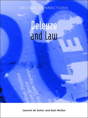 cover image of Deleuze and Law